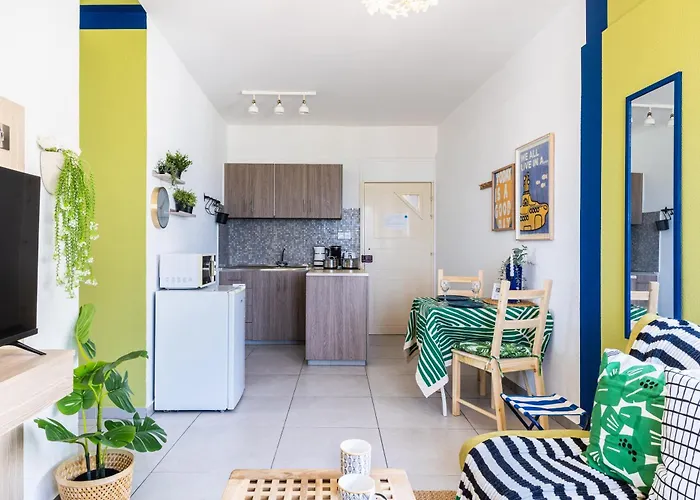 Apartmán Whispering Palms 1-br By Finikoudes Larnaca