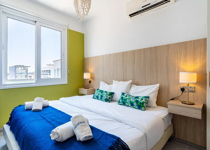 דירה Whispering Palms 1-br By Finikoudes *